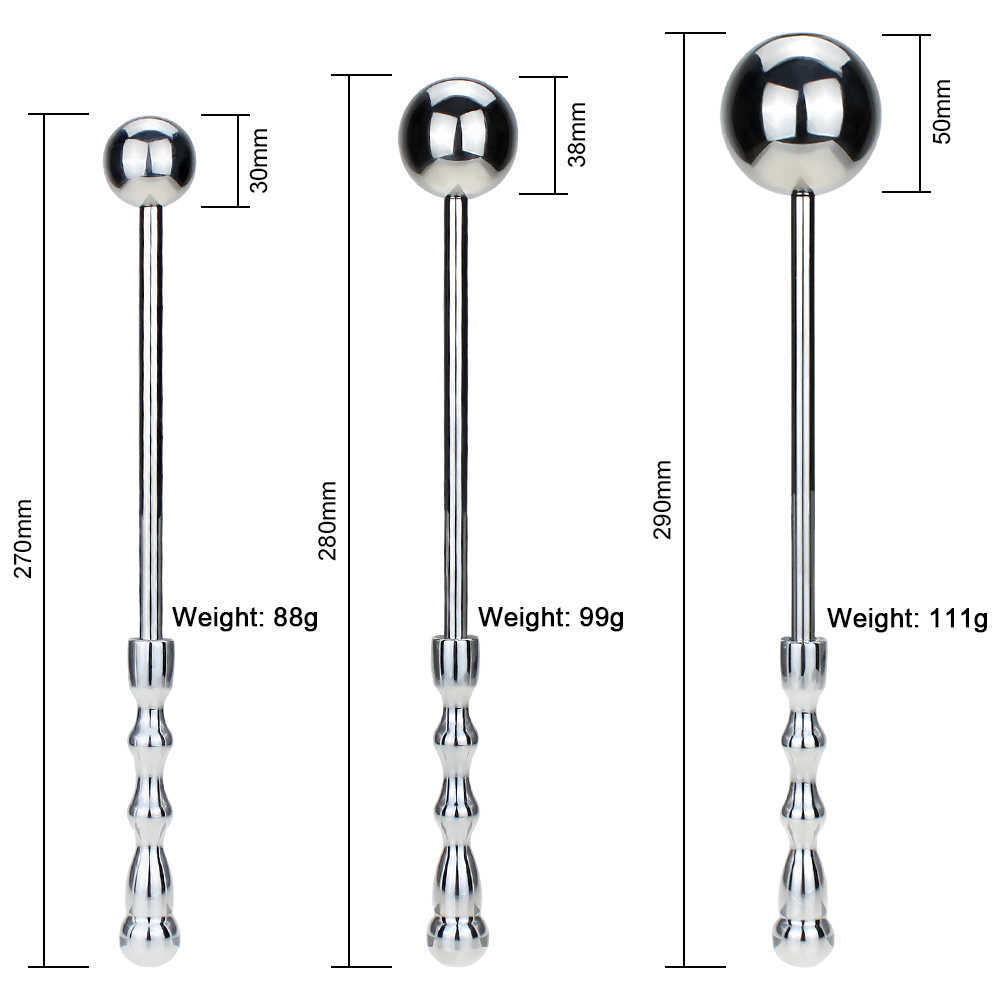 Kosmetyki sml metalowe kulki analne dildo butt plug Wtyczki Dugie g Spot Stymulowa rdk Kijek do Masau Dorosych Zabawki erotyczne dla mczyzn kobiety gay unisexy