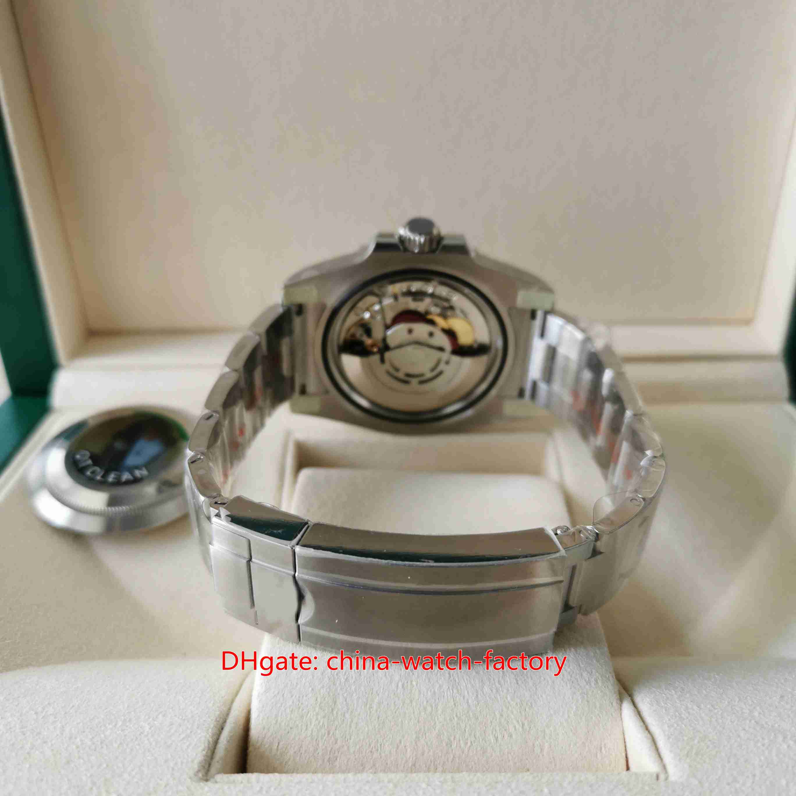 CLEAN Factory Herrenuhr CF Perfect Version 40 mm 116610 116610LV-97200 Grüne Keramik 904L Stahluhren CAL 3135 Uhrwerk Mechanic259V