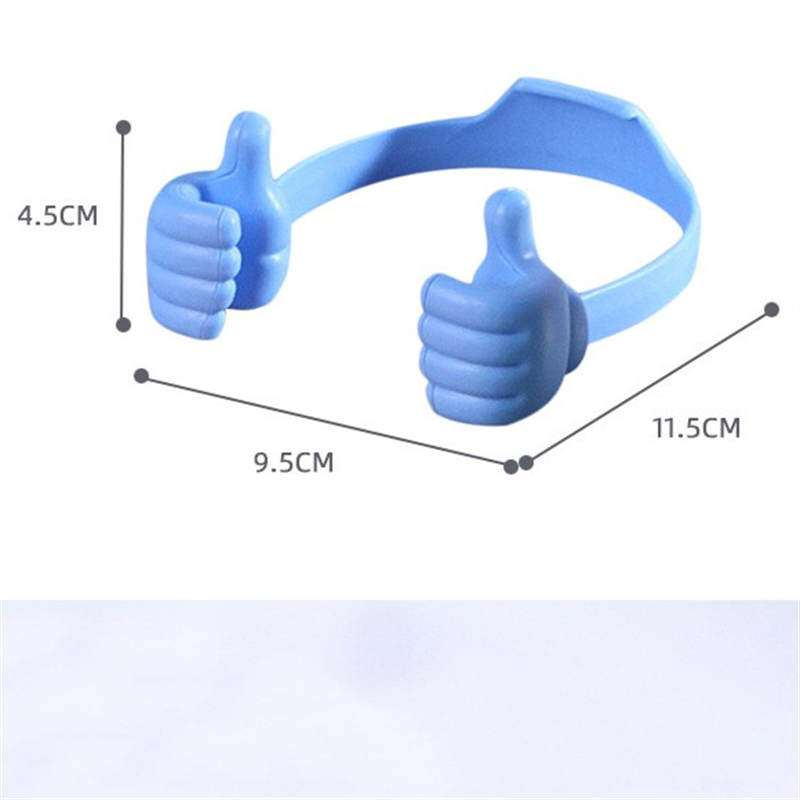 Universal Cell Phone Mounts Thumb Holders Multi Angle Adjustable Lazy Flexible Plastic Stand For Mobile iPhone Accessories Portabl4163302