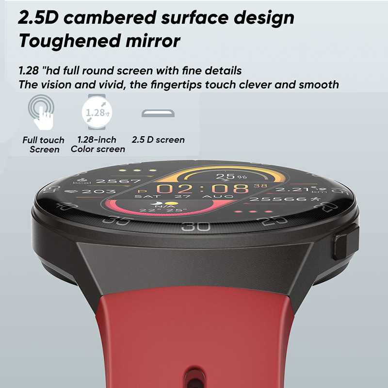 Nieuwe slimme horloges kleur touchscreen smartwatch voor mannen en dames sportmodus waterdicht horloge mt68 smartwatch