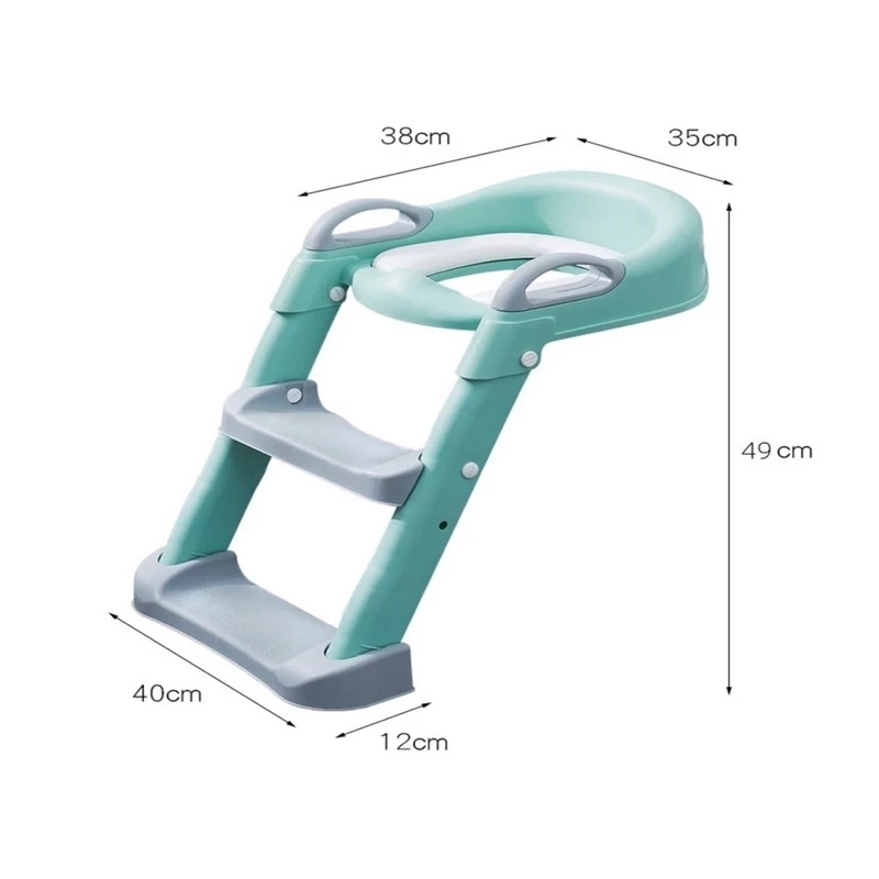 Stoelhoezen 5 kleuren baby pottenty training kindertoilet wc urinoir voor jongens kinderen verstelbare stap ladder vouwen veiligheidsstoel 221101