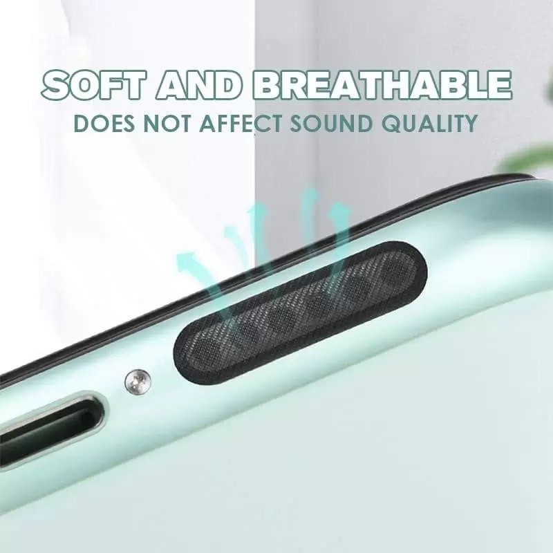 Haut-parleur de téléphone maille Gadgets anti-poussière filet Anti-poussière autocollants adhésif universel protéger Film écouteur combiné accessoires pour téléphone portable Samsung Huawei Xiaomi