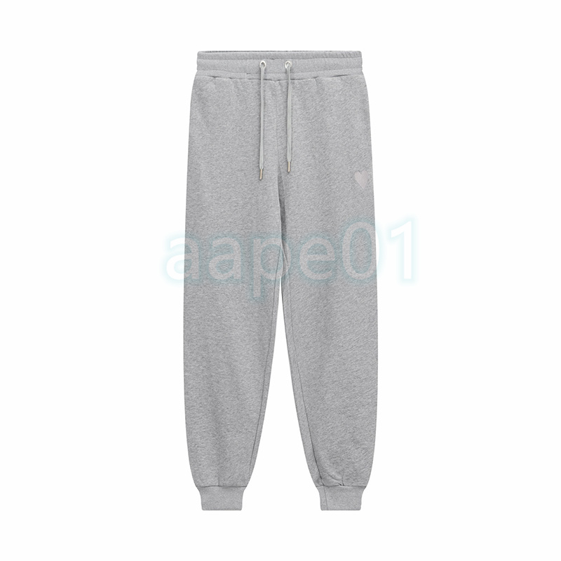 Designer-Herrenhosen, modische Damen-Herren-Jogginghose mit Herz-Stickerei, lässige Jogginghose, asiatische Größe S-XL