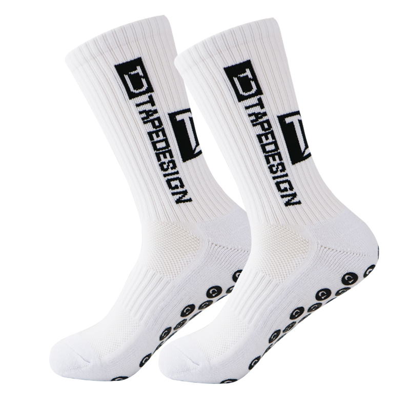 Anti-slip Football Socks Men Women Non-slip Soccer Basketball Tennis Sport Socks Grip Cycling Riding-Socks 38-45