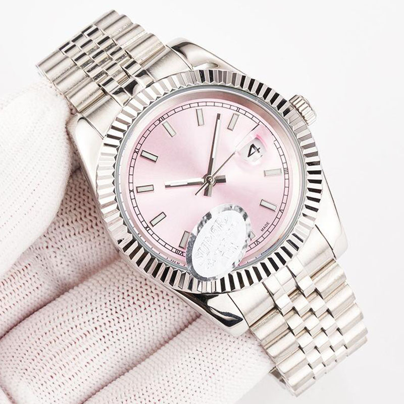 men watches ladies watch Precision and durability Automatic Movement Gold Stainless Steel Watchs women waterproof Luminous Folding309D