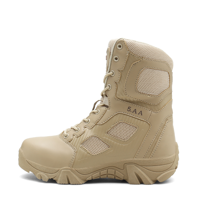 Stövlar Big Size 39-47 Desert Tactical Mens Wear-Resisting Army Fashion Outdoor vandringskamp Ankel Zapatos 221022