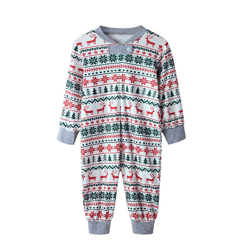 Famille correspondant tenues de Noël famille correspondant tenues pyjamas 2022 mode Noël imprimer adulte enfants costume bébé combinaison famille pyjamas de Noël T221021