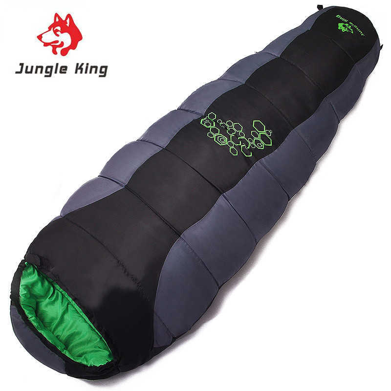 Sleeping Bags JUNGLE KING CY0901 Camping Sleeping Bag Lightweight Waterproof 4 Season Warm Cotton Sleeping Bags for Outdoor Traveling Hiking T221022