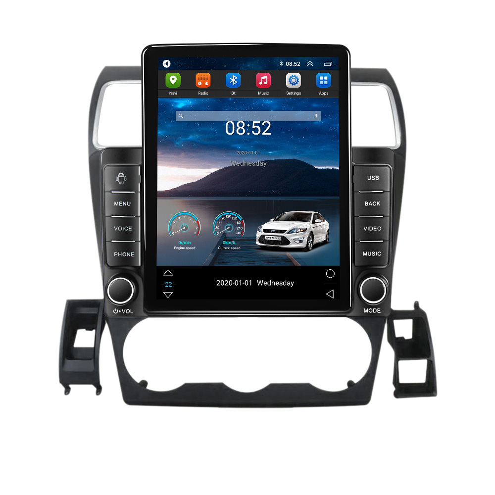 Voiture dvd Radio Lecteur Multimédia Stéréo pour Subaru WRX Forester 2014-2016 Tesla Type Android 11 Vidéo Navigation GPS BT