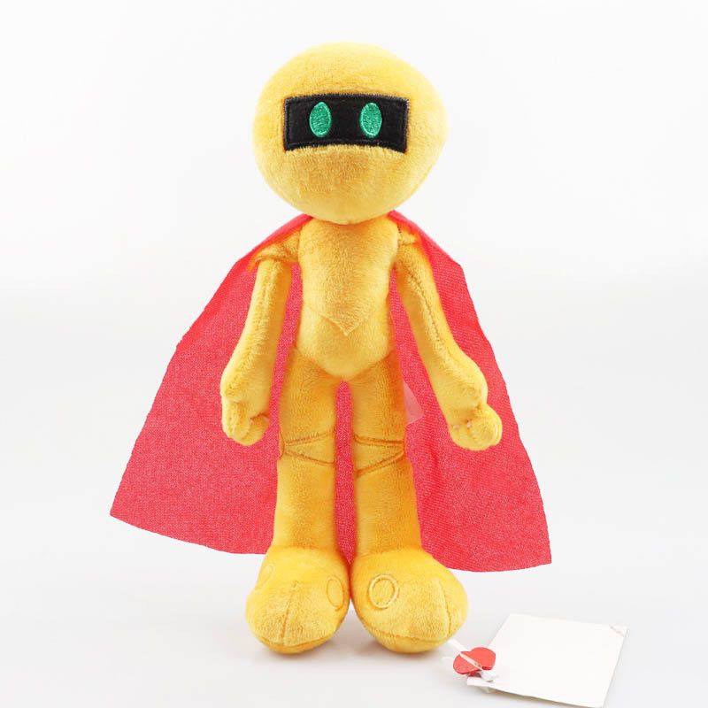 35cm TKT Gildedguy Plush Toy Doll Match Man Invasion Action Figure Wholesale Stuffed Toys