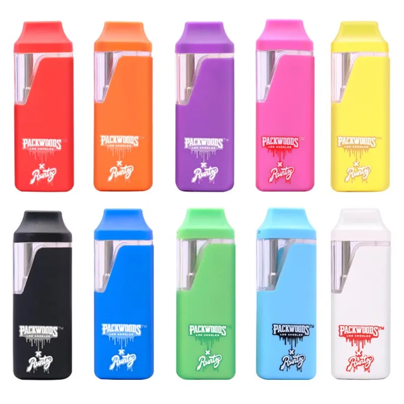 10 Smaken Packwoods X Runtz Wegwerp Vape Cartridge 1.0ml E Sigaret