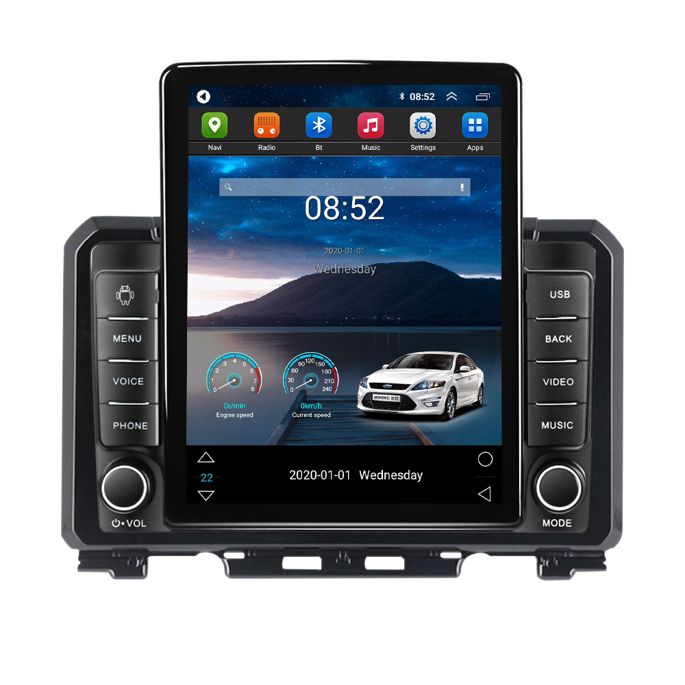 Lecteur vidéo multimédia Radio dvd de voiture pour Suzuki Jimny JB64 2018-2020 Navigation stéréo GPS Android 11 non 2din 2 Din Dvd