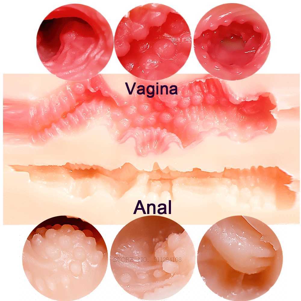 Altri articoli di bellezza la salute Masturbatore maschile Realistico culo grosso Gola profonda Coppa aereo anale uomini 18 Prodotti adulti Vagina anale Po8578013