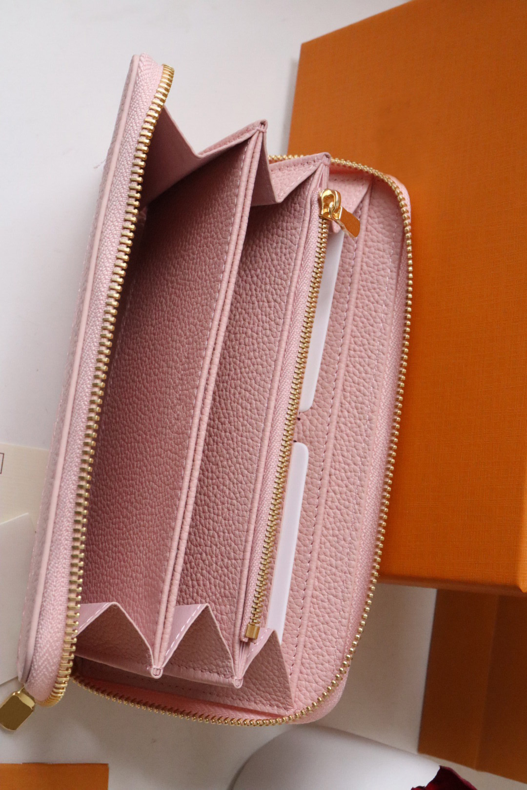 Mode kvinnors plånbok lyxdesigner plånbok blixtlås kort mynt nyckelkedja pengar klipp läder handväska hh811412515