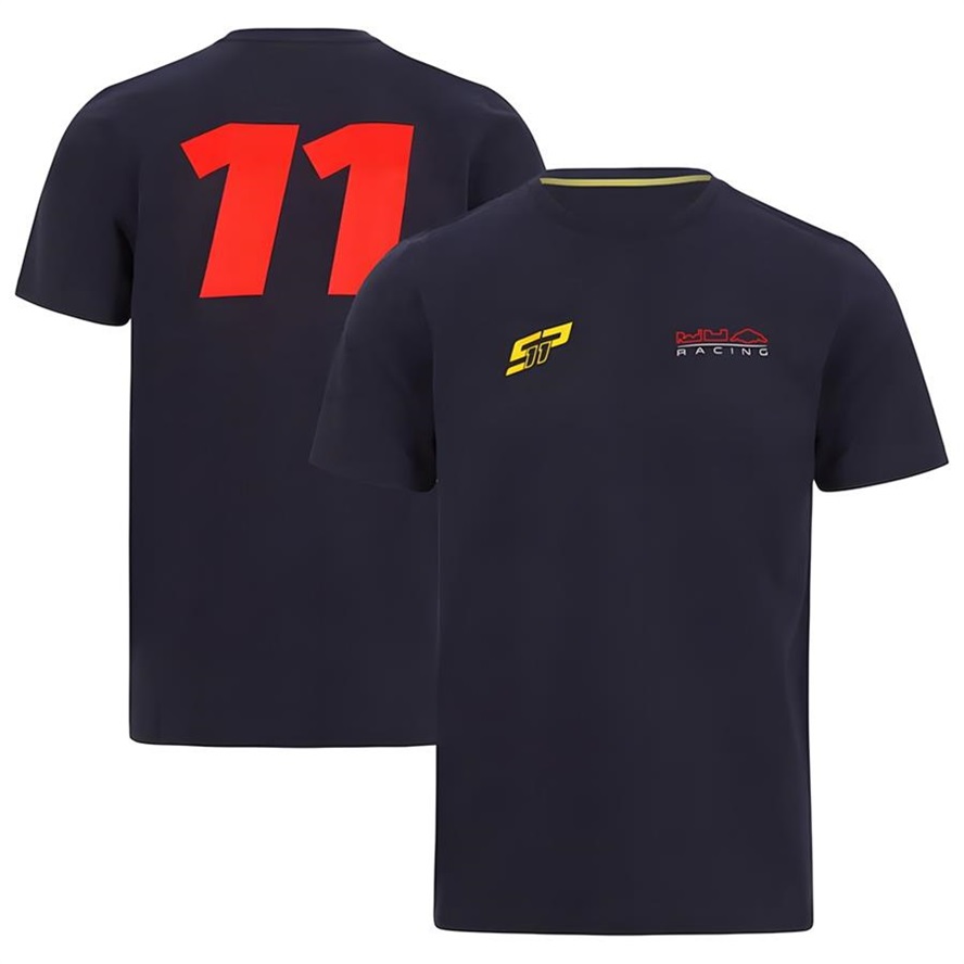 F1 Team 2022 T-shirt Sports Crewneck Leisure Racing Suit Summer Short Sleeve for Men and Women Customizable