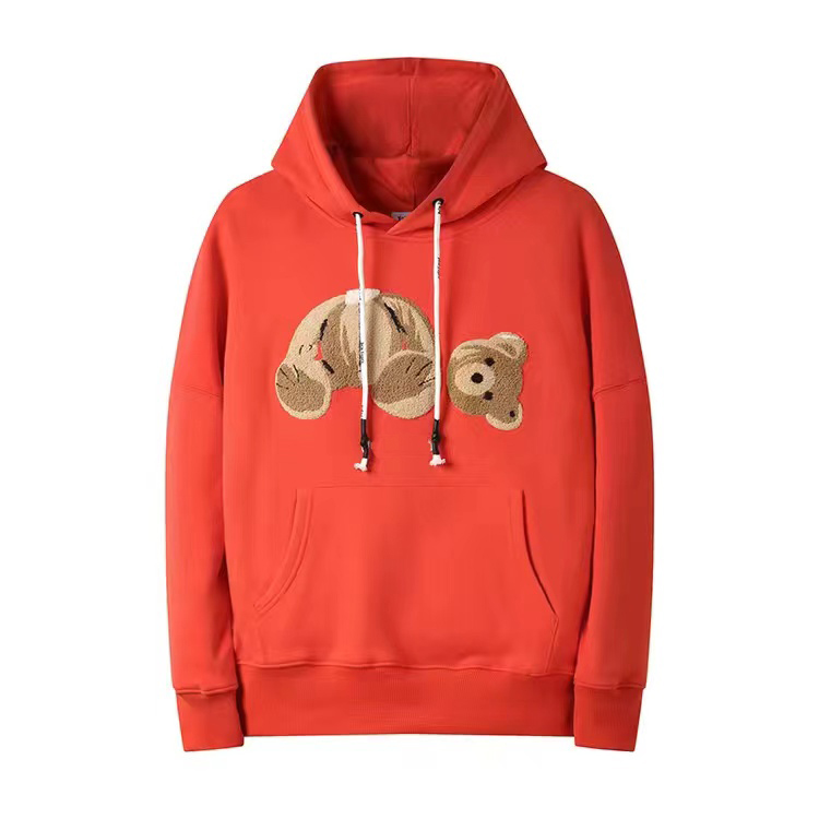 Ny rea modedesigner hoodie Broken Bear sweatshirt Teddy Bear Trendig Terry Explosion Tröja stil Herr och Dam Storlek S-XL