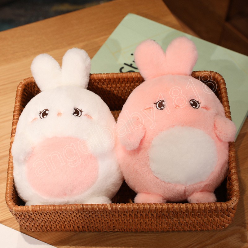 Güzel doldurulmuş tavşan peluş oyuncak yumuşak oyuncaklar tavşan çocuk yastık bebek doğum günü hediyeleri bebek eşlik uyku oyuncak eşlik