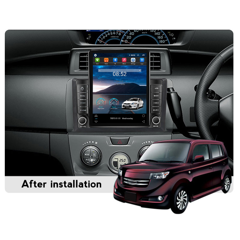 Car dvd Radio Multimedia Video Player Toyota BB 2 QNC20 2005 - 2016 Navigazione Stereo GPS BT Android 11 No 2din 2 Din Dvd