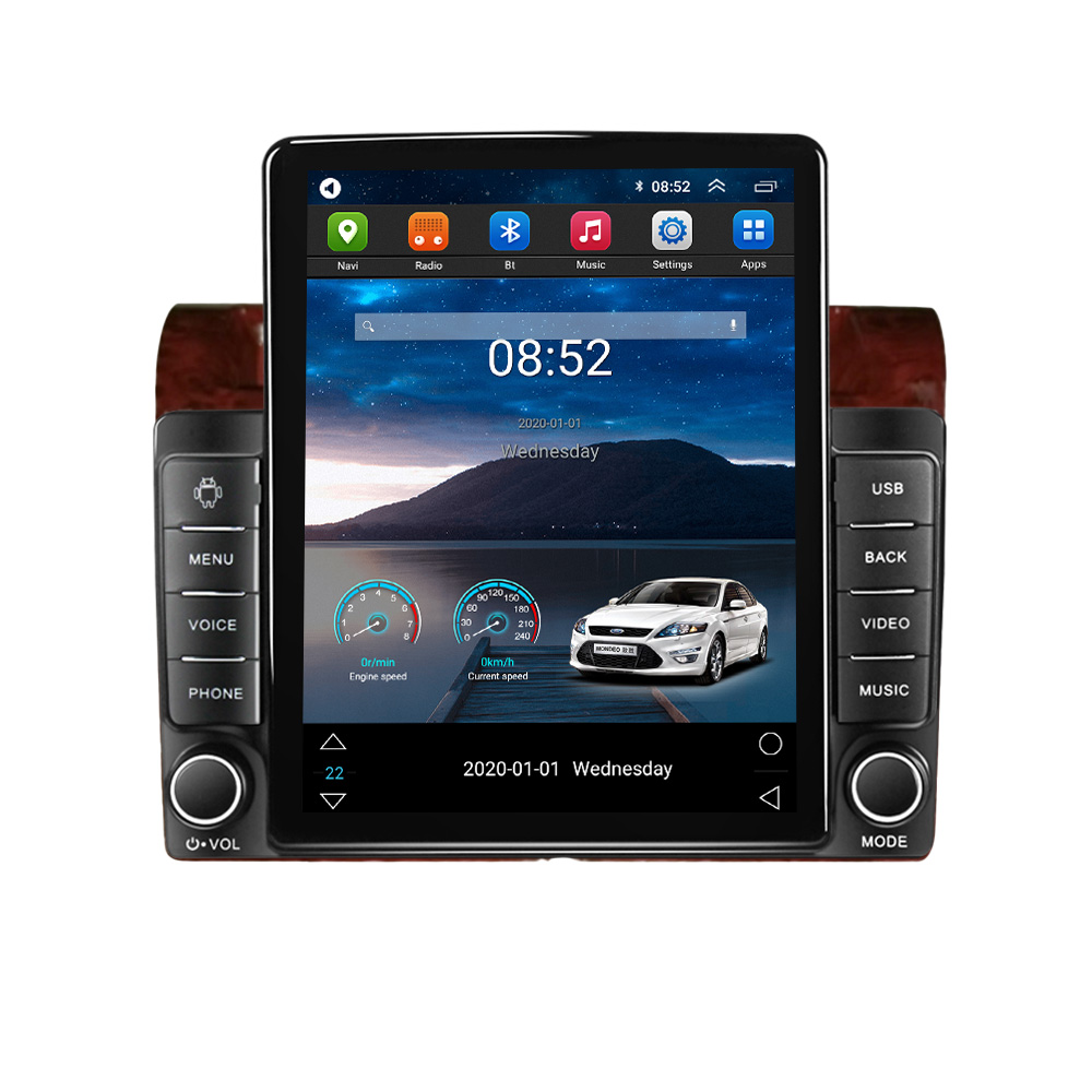 Автомобильный DVD -радио Android 11 Video Player для Toyota Land Cruiser LC 70 Series 2007 - 2020 Tesla Style Multimedia Navigation Stereo GPS