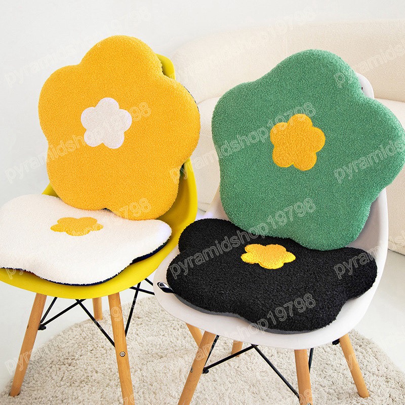 Simulation fleur douce en peluche coussin de siège lit canapé coussin décoration de la maison ornements mignon enfant petite amie cadeau d'anniversaire