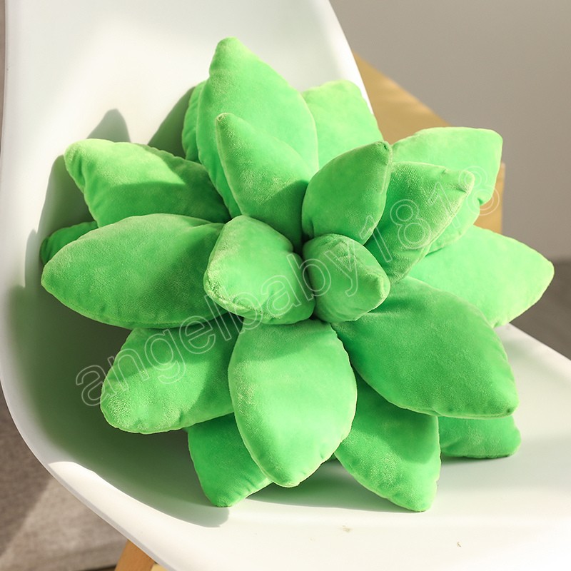 Piante succulente Kawaii realistiche Giocattoli di peluche farciti Bambola morbida Fiori in vaso creativi Cuscino Cuscino sedia ragazze Regalo bambini