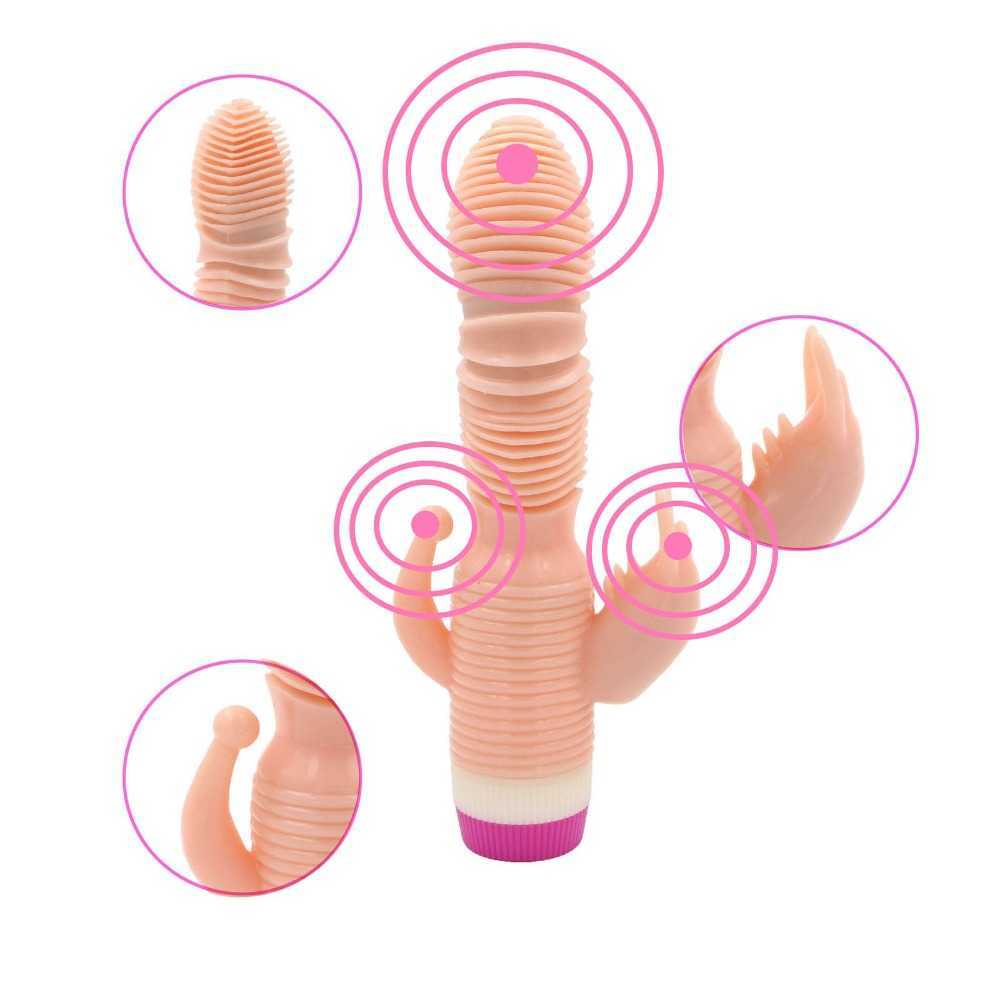 Skönhetsartiklar Multi-hastighet Waterproof G Spot Vibrator Clitoris Stimulator Anal Vibratorer Intima vuxna sexiga leksaker för kvinnoprodukter