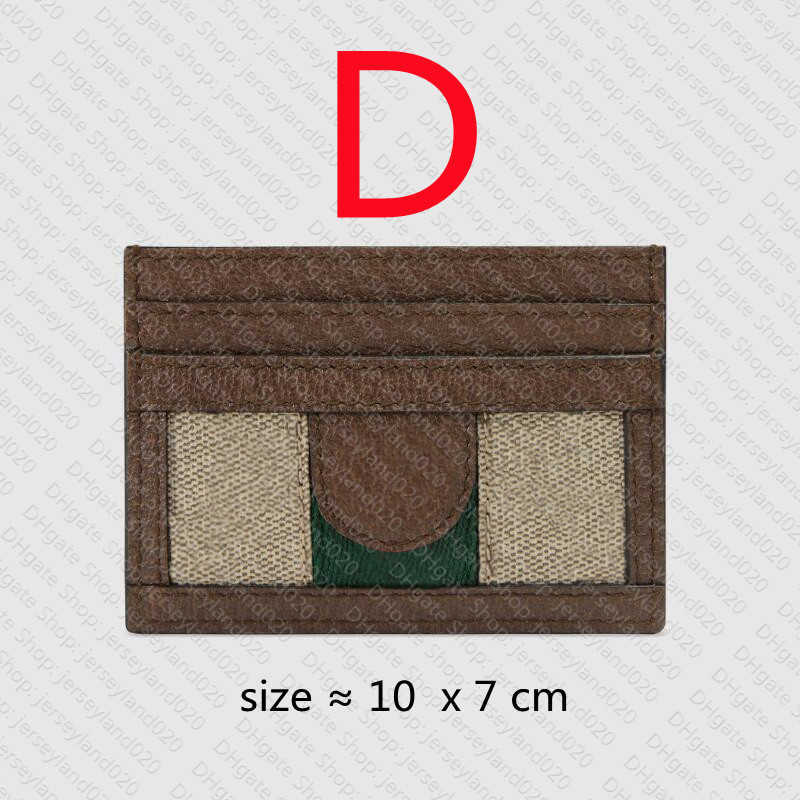 523153 Ophidia Continental Zip Around Card Case Holder Wallet 523154 Designer Womens Business Cardholder Coin Purse Key Pouch CLES270M