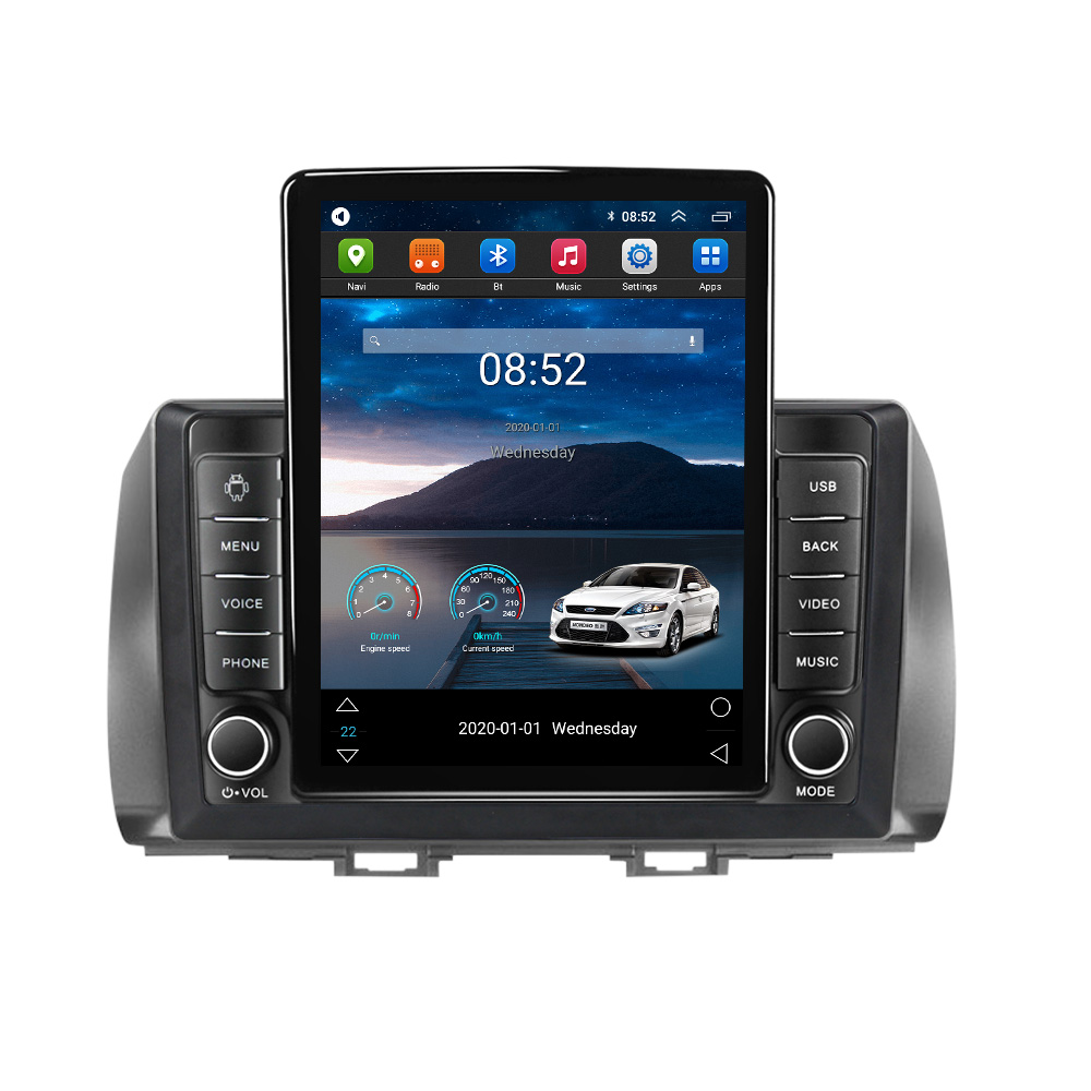 Auto-DVD-Radio, Multimedia-Video-Player für Toyota BB 2 QNC20 2005–2016, Navigation, Stereo, GPS, BT, Android 11, kein 2-Din, 2-Din-DVD