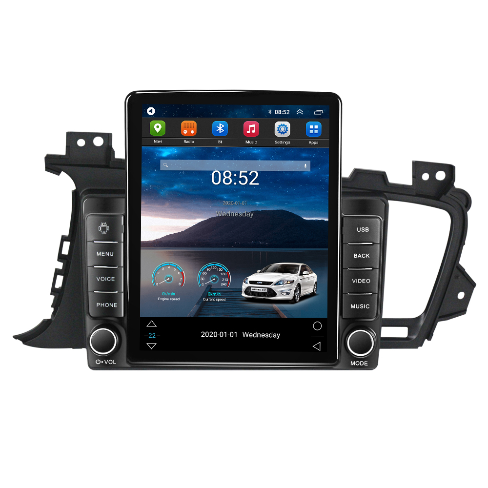 Android 11 Car DVD Radio Stereo Player 2Din För Kia Optima 2011- 2015 Multimedia Video 4G GPS Navigation Carplay Huvudenhet