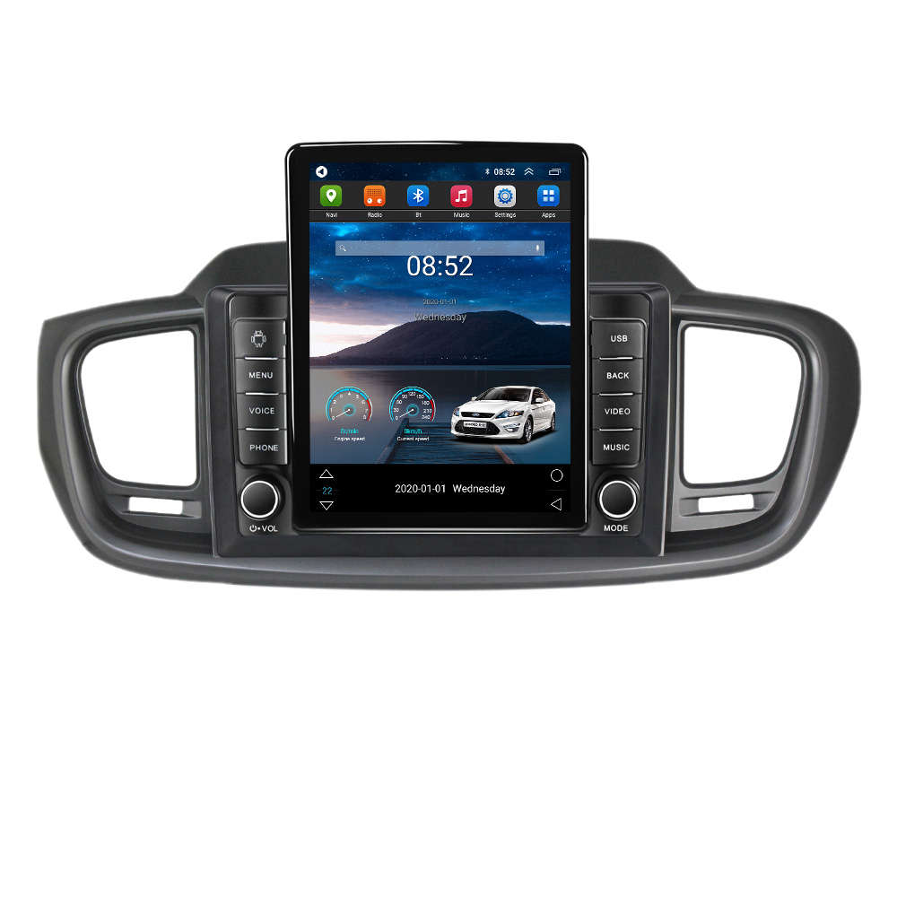 Lecteur vidéo multimédia Radio dvd de voiture Android 11 stéréo pour KIA Sorento 2015-2017 Type Tesla Navigation GPS RDS No 2 dvd din