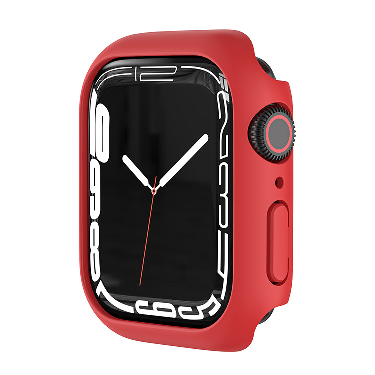 Caixa de choque de armadura PC r￭gida para s￩rie Apple Watch S￩rie /8/7 do quadro de protetor de tela