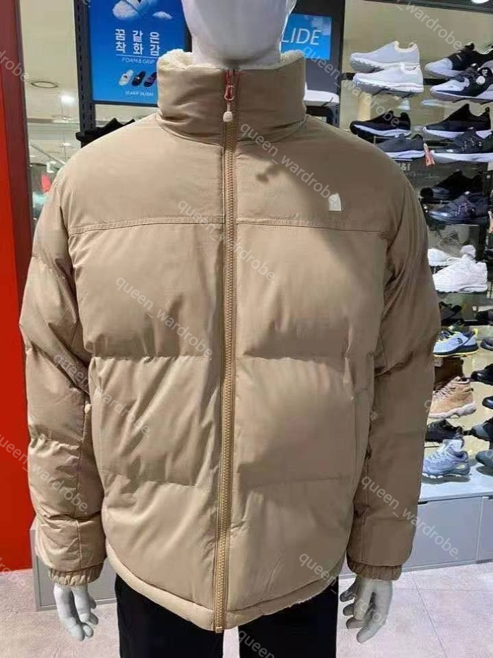 Designer herenjassen Winterfleecejassen Bovenkleding Opstaande kraag Noord-parka Donsjassen Fu routdoor Koppelsjas Heren Warm Verdikt Lamskogel Outdoor