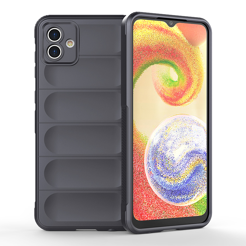 Fundas de teléfono para Samsung A34 A54 A04E A14 A04s A13 A23 A33 A53 A73 A32 5G sensación de piel convexa cóncava a prueba de golpes suave TPU