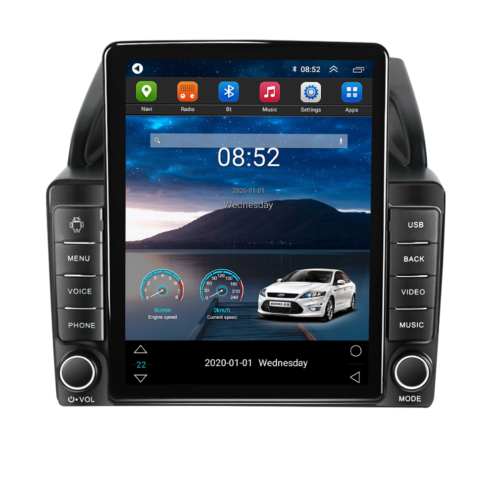 Android 11 Car DVD Rádio Estéreo Player para Kia Carnival VQ 2006 - 2014 Autoradio multimídia GPS GPS CarPlay Auto 2din
