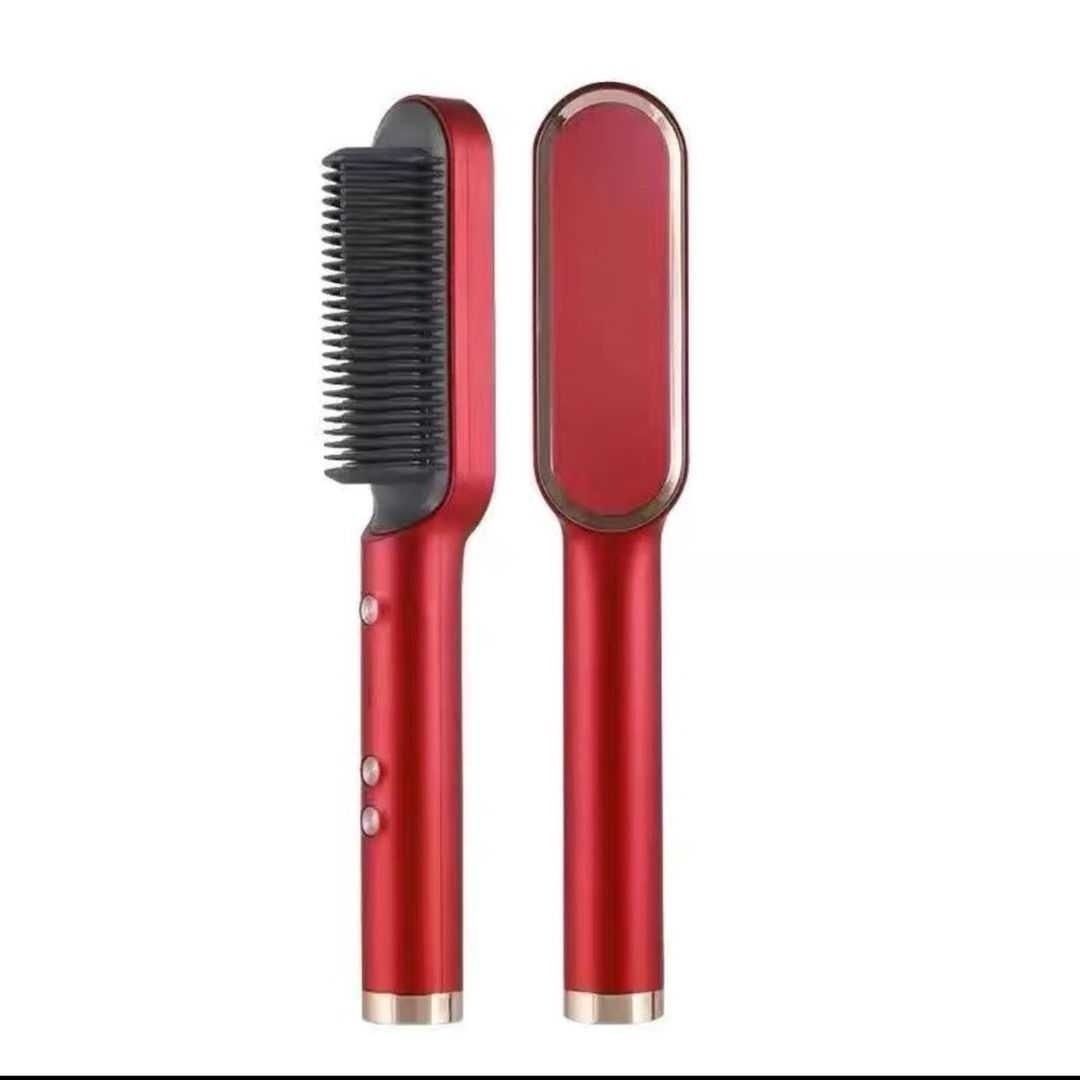 Curling Irons Profissional Combs Anti-scalding Hair Straightener Brush Ceramic Curler Heated Electric Smart 221024