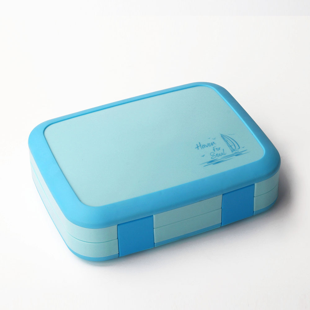 Bento Boxes Portable Lunch BPA Бесплатный пищевой контейнер для пикника для детей запечатанного салата на открытом воздухе.