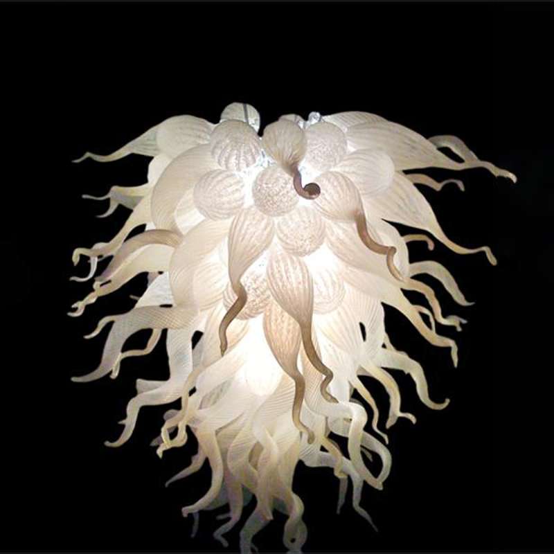 Lampade a sospensione artistiche in stile Chihuly Italia Lampadario in vetro soffiato progettato a mano con sorgente luminosa a LED soggiorno Hotel Lobby Mall Villa Decor Fixtures LR358