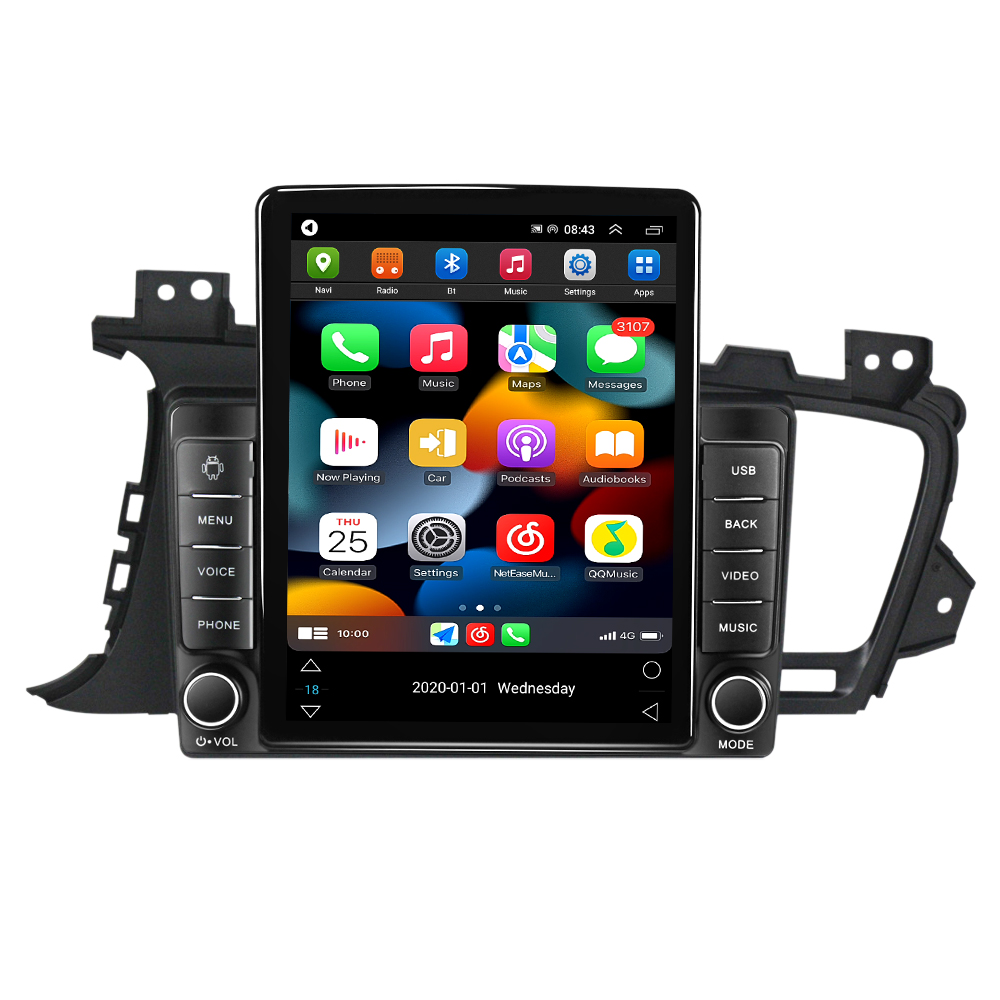 Android 11 Car dvd Radio Stereo Player 2Din Kia Optima 2011- 2015 Multimedia Video 4G GPS di Navigazione Carplay unità di Testa