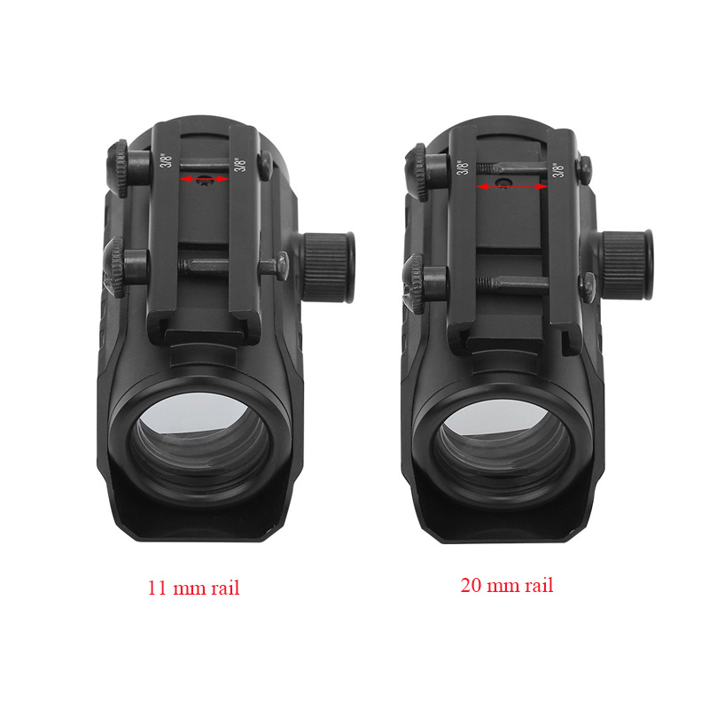 1X30 Red Dot Scope Tactical Riflescope Collimator Reflex Sight Hunting Optics For 11mm and 20mm Picatinny Rail