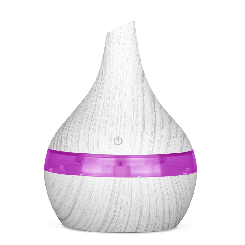 300ml USB Aroma Diffusers Mini Ultrasonic Air Humidifier Vase Shape Atomizer Aromatherapy Essential Oil Diffuser for Home Office