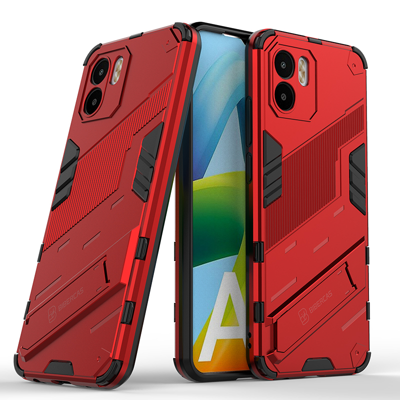 Cas de t￩l￩phone d'armure pour OPPO A17 A97 A57 A93S K10 K9 REALME RENO 8 7 Find X5 Pro Lite 5G Kickstand Soutien de l'￩tui ￠ ￩talage