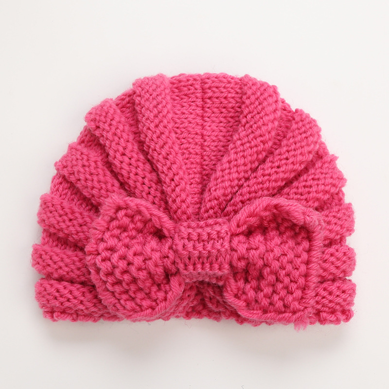 Chapeaux de bébé tricotés chauds hiver