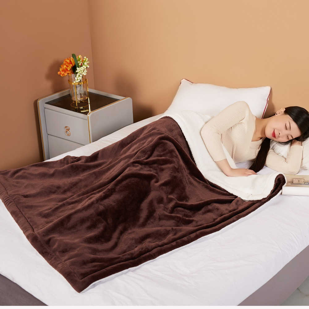 Электрическое одеяло Тайвань Япония Американская стандартная нагревательная крышка одеяла Шаль 110 В электрический матрас