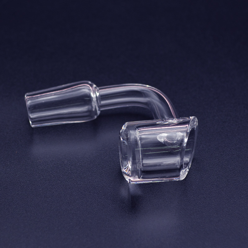 Unha banger de quartzo de 4 mm de espessura Acessórios para fumar sem cúpula 10 mm 14 mm 18 mm masculino feminino 45/90 graus