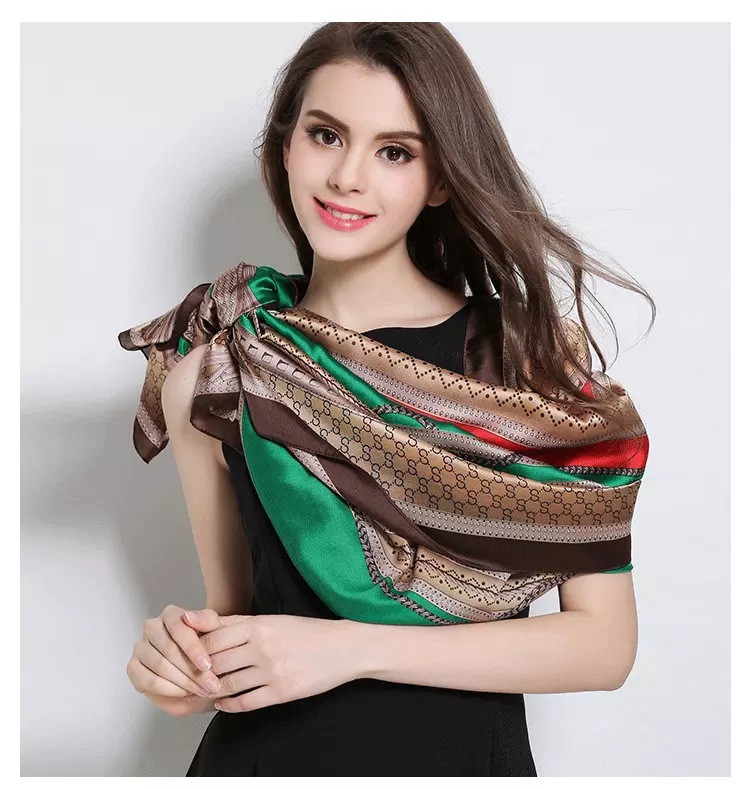 Шелковый шарф для женщин, пашмина Шали обертывания теплы