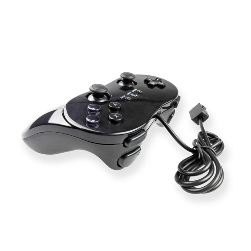 Classic Wired Horn Game Controller Gaming Remote Pro Gamepad Shock Joypad Joystick For Nintendo Wii Second-generation II 2nd WiiPro