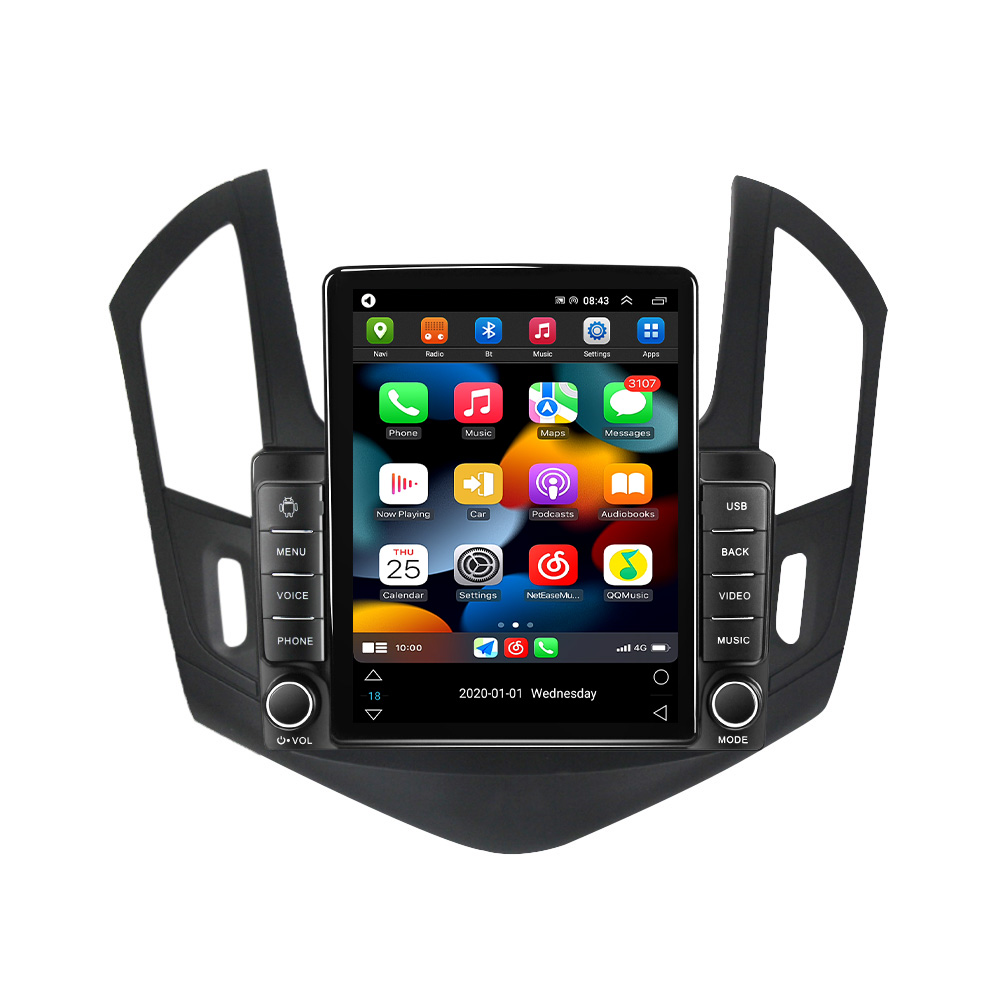 Android 11 Car DVD Radio Video Player Stero för Chey Cruze J300 J308 2012 - 2015 GPS Navigation Multimedia Carplay BT