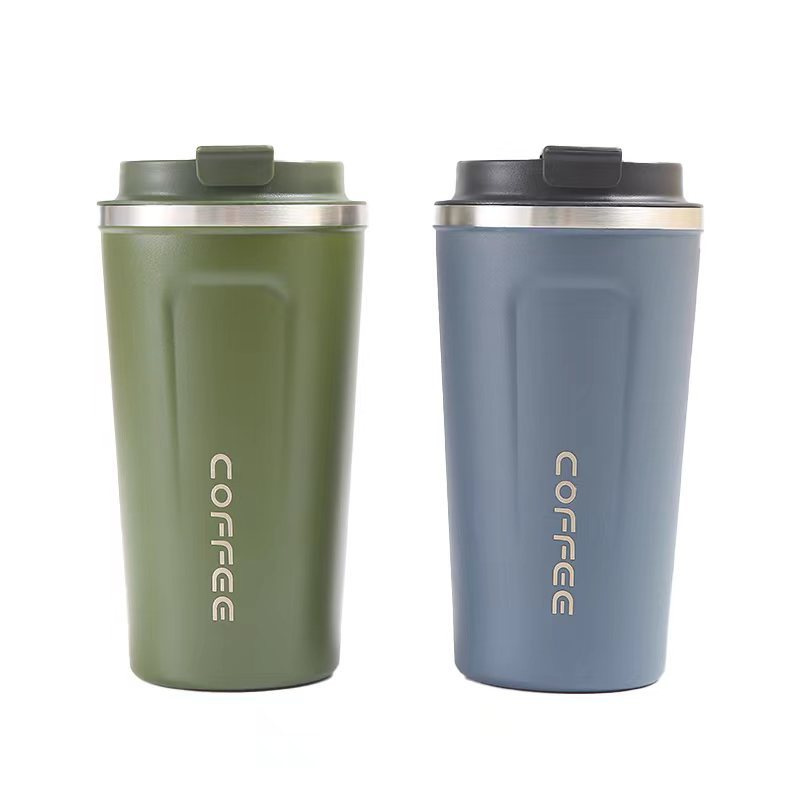 380ml 510ml Stainless Steel Coffee Mugs Double Wall Insulated Cup with Leakproof Lid Portable Travel Tumblers