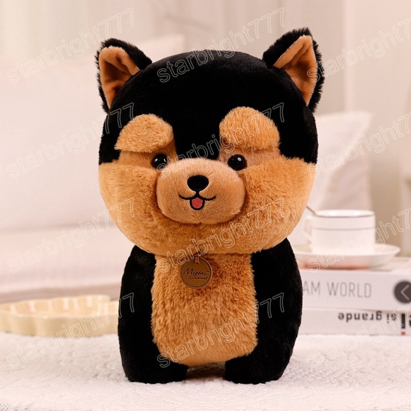 25/35 cm Simpatico Cane Peluche Simpatico Corgi Farcito Peluche Bambole Accompagnamento Cuscino Bambini Compleanno Regalo di Natale