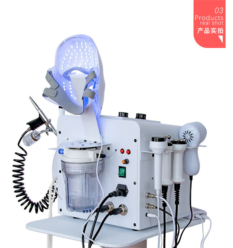 Hydra Dermabrasion RF Biolyftande spa ansiktsmaskin Vatten Syre Jet Hydro Diamond Peeling Microdermabrasion Beauty Equipment Machine